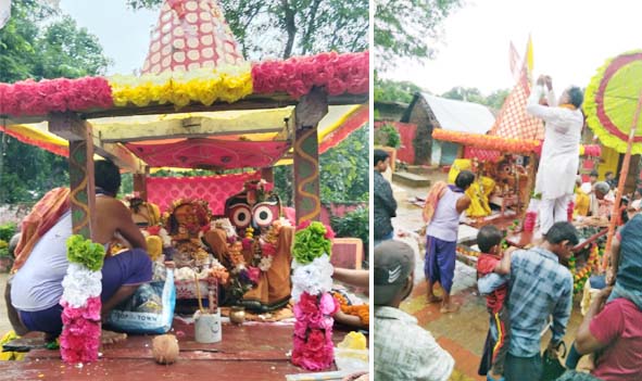 ଓଡ଼ିଶ ଗ୍ରାମରେ ବାହୁଡ଼ାଯାତ୍ରା ପାଳିତ