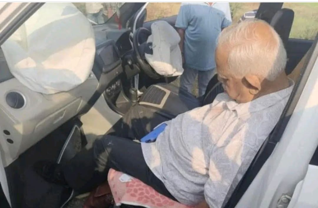 ଜୁନାଗଡ଼ -ବଳଦିଆମାଳ ନିକଟସ୍ଥ ଜାତୀୟ ରାଜପଥରେ କାର ଦୁର୍ଘଟଣା ଘଟି ଡାକ୍ତରଙ୍କ ମୃତ୍ୟୁ