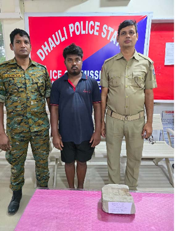 ପୂର୍ବଶତ୍ରୁତାକୁ କେନ୍ଦ୍ରକରି ଧଉଳି ଥାନା ଲିଙ୍ଗିପୁର ସରପଞ୍ଚ ଖିରୋଦ କୁମାର ପ୍ରଧାନଙ୍କୁ ଆକ୍ରମଣ କରିବା ସହ ପିନ୍ଧିଥିବା ସୁନାଚେନ ଲୁଟ