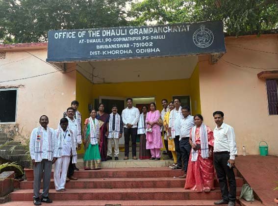 ଭୁବନେଶ୍ୱର ବ୍ଲକ ଅଧିନ ଧଉଳି ପଞ୍ଚାୟତର ବିଭିନ୍ନ ଉନ୍ନୟନମୂଳକ କାର୍ଯ୍ୟ