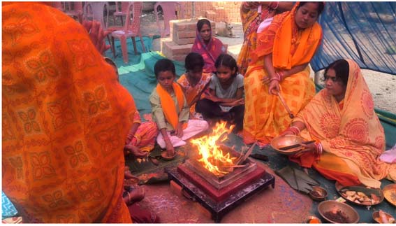 ଅଖିଳ ବିଶ୍ୱ ଗାୟତ୍ରୀ ପରିବାର ଶାନ୍ତିକୁଞ୍ଜ ତରଫରୁଚାନ୍ଦବାଲି ବ୍ଲକ ଅଧିନରେ ନୟାଧାମରାଗ୍ରାମରେ ଗର୍ଭସଂସ୍କାର କାର୍ଯ୍ୟକ୍ରମ