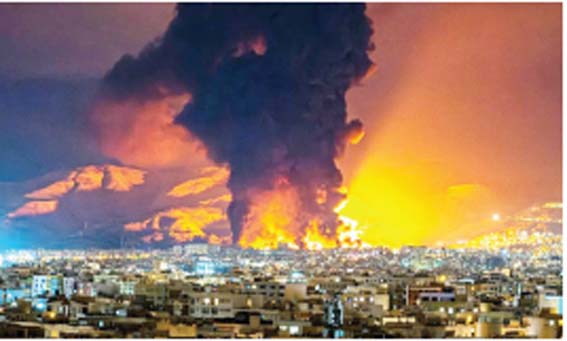 ଆକ୍ରମଣ ପ୍ରତିଆକ୍ରମଣରେ ଜଳୁଛି ମଧ୍ୟପ୍ରାଚ୍ୟ