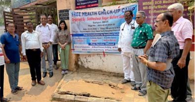 ନିଃଶୁଳ୍କ ସ୍ୱାସ୍ଥ୍ୟ ସେବା ଶିବିର