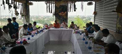 ଶାନ୍ତିସ୍ତୁପ ପାଦଦେଶରେ ନିର୍ମାଣ ହେବ “ତର୍ପଣ ଶିଳାସ୍ତମ୍ଭ”