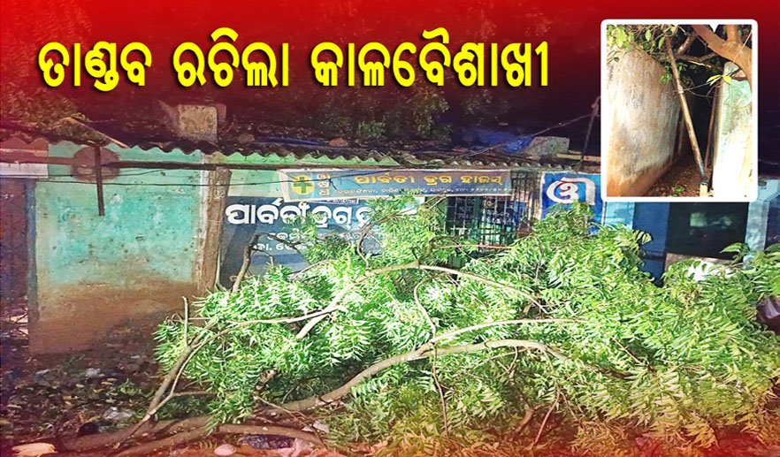 ତାଣ୍ଡବ ରଚିଲା କାଳବୈଶାଖୀ