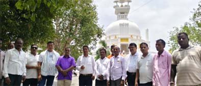 ଶାନ୍ତିସ୍ତୁପ ଧଉଳିରେ ଜଳସେବା ଶୁଭାରମ୍ଭ