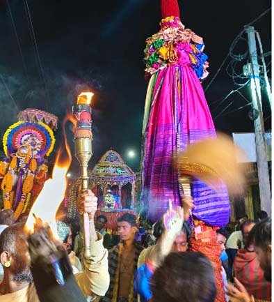 ମା’ ଭଗବତୀଙ୍କ ଚାପ କ୍ରୀଡ଼ା ଆରମ୍ଭ, ମାଜଣା ପୁଷ୍କରିଣୀରେ ତିନି ଦିନ ଧରି ହେବ ପ୍ରସିଦ୍ଧ ଭଉଁରୀଯାତ୍ରା ।