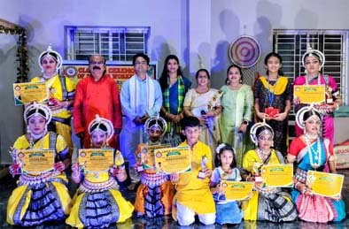 ନୃତ୍ୟନିପୁଣା ଓଡ଼ିଶୀ ନୃତ୍ୟ ଅନୁଷ୍ଠାନ ତରଫରୁ ଗ୍ରୀଷ୍ମକାଳୀନ କର୍ମଶାଳାର ଉଦଯାପନୀ ସଂନ୍ଧ୍ୟା