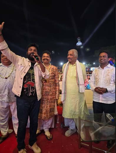 ଧଉଳି ବିକାଶ ମଞ୍ଚର ଦ୍ଵିତୀୟ ରଜ  ସମାରୋହରୁକସାନା ଗୀତରେ ଦର୍ଶକ ବିଭୋର