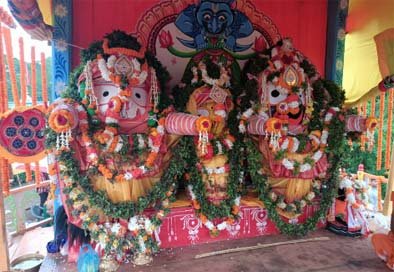 ଜୟ ଜଗନ୍ନାଥ ଧ୍ୱନିରେ ପ୍ରକମ୍ପିତ ହେଲା ଜଗନ୍ନାଥ ସଡ଼କସୁଦର୍ଶନଙ୍କ ଦାରୁସ୍ଥଳୀରେ ଘୋଷଯାତ୍ରା