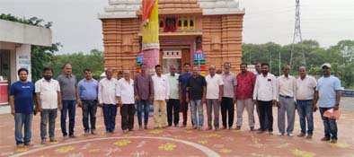 ସୁଦର୍ଶନ ଦାରୁପୀଠରେ ରଥାଯାତ୍ରା ଓ ମନ୍ଦିରର ବିକାଶ ପାଇଁ ସାମ୍ବାଦିକ ସମ୍ମିଳନୀ ।