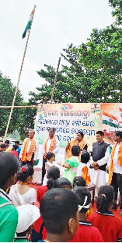 ଗୋଖୀ ବାବା କଳବରରେ ୮୦ତମ ସ୍ଵାଧୀନତା ଦିବସ ପାଳିତ।